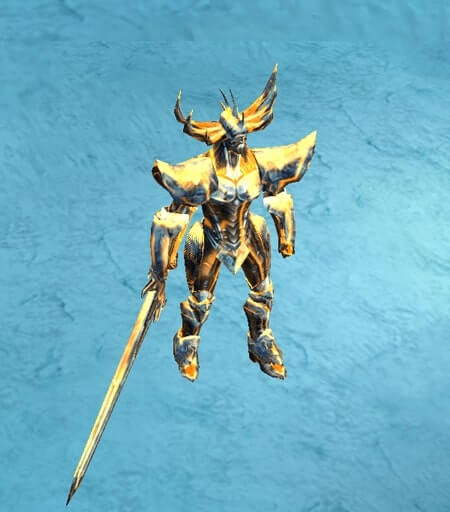 Imagem do Golden Iron Knight